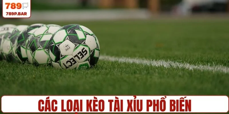 Các loại kèo tài xỉu phổ biến